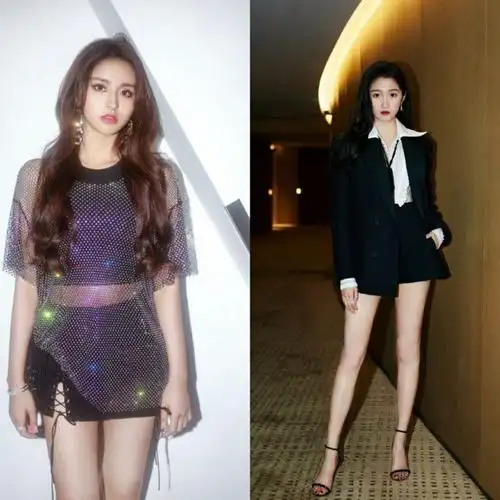 金子涵超星身材被吐槽和同行爱豆比差距大粉丝解释骨架大