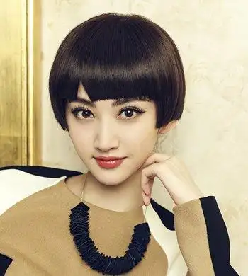 学生装沙宣短发发型,沙宣头图片,发型图片