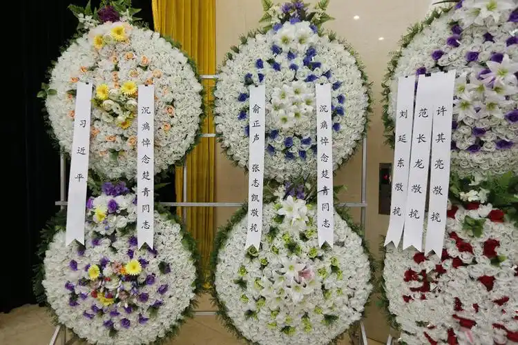 粟裕大将夫人楚青遗体告别仪式在京举行