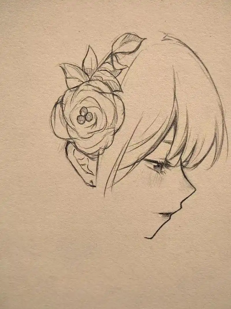 手绘 #一起学画画 #画画练习打卡 @dou 小助手 - 抖音