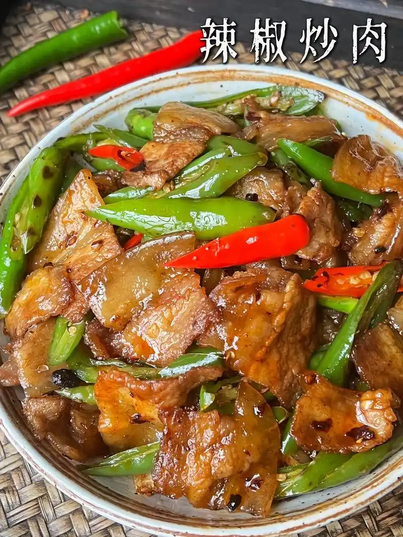100道简单易学的快手家常菜辣椒炒肉