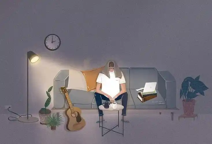 别人眼中的自己或许孤单,但享受安静也挺好.