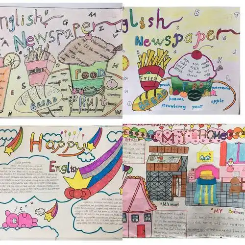 手抄报关于英语简单又好看的手抄报版面设计mygoodhabits手抄报 手