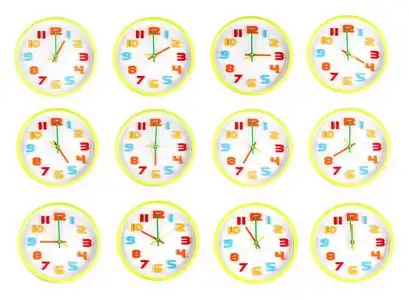 电子钟整点报时图片
