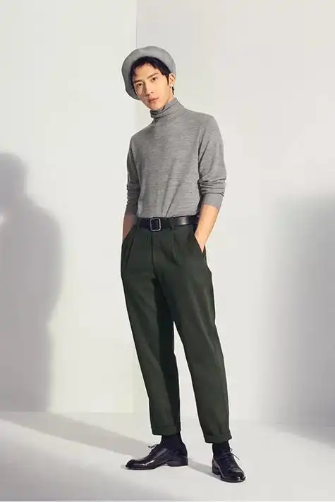 颜值与生活态度成正比井柏然成为优衣库uniqlo全新代言人