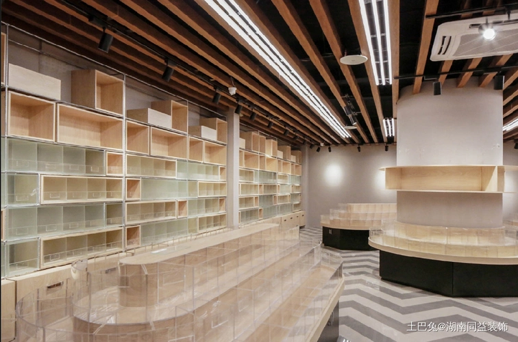 高端零食专卖连锁旗舰店121-150m现代简约家装装修案例效果图