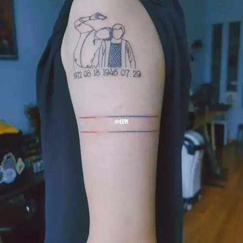 记录下这第一个纹身,家人题材永远是最容易被人接受的.