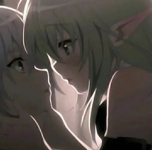 情侣头像侧脸动漫真人