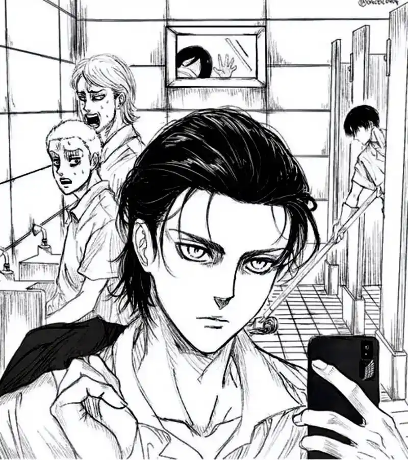 野鸽儿,你的自由长发我成功留出来啦!#艾伦耶格尔 - 抖音