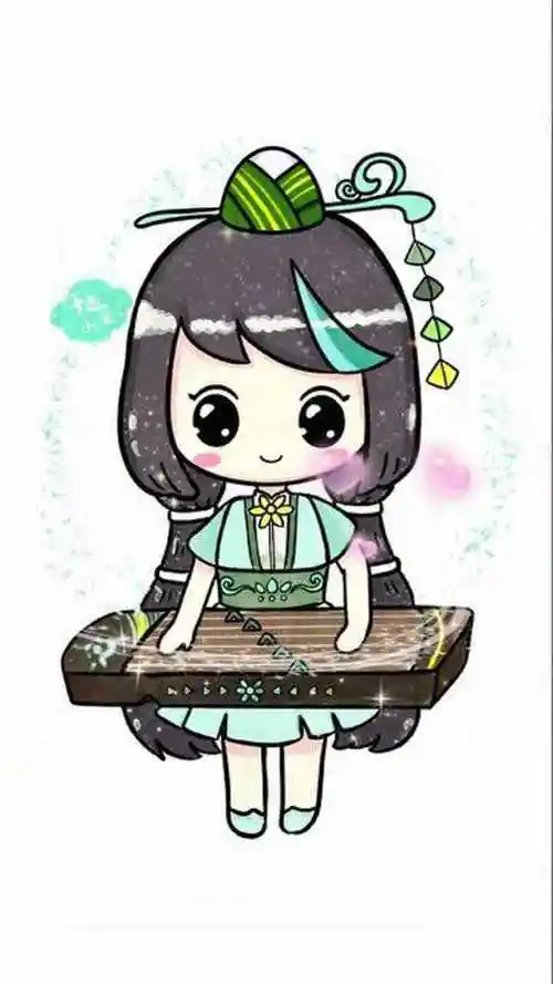 画古筝青弦,迷你世界超萌青弦画画教程_腾讯视频