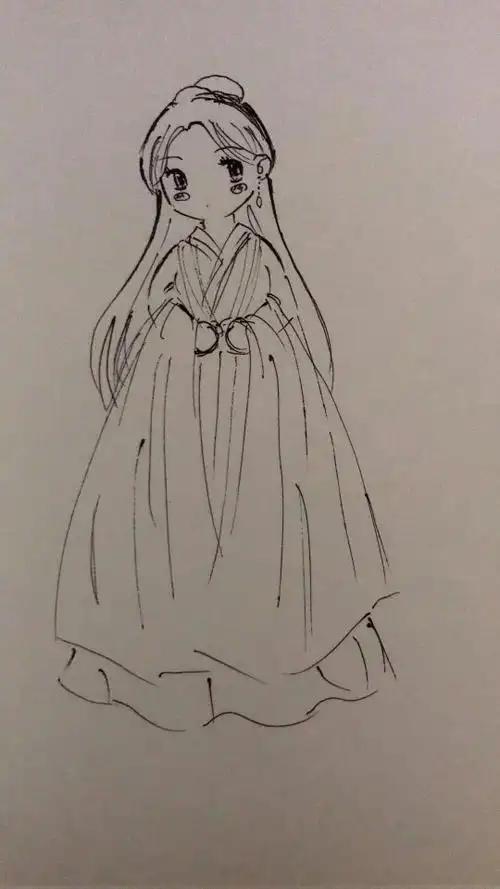 三生三世十里桃花幂幂亲手画的白浅