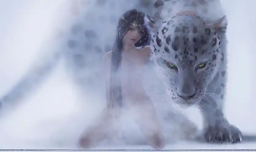 鬼刀风铃公主转手绘合成,图素材psd分层素材分享