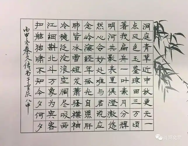 笔墨诗抄 | 张孝祥《念奴娇·过洞庭》