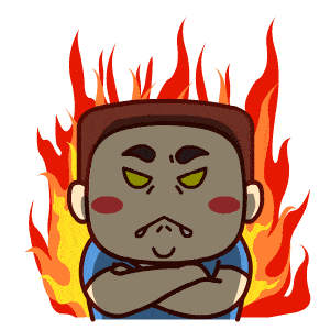 你是否怒目而视