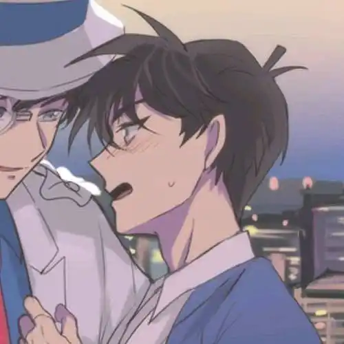 情头名侦探柯南头像二次元头像小兰柯南工藤新一怪盗基德黑羽快斗中森