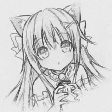 素描人物头像女二次元 女生头像图片大全 -【爱个性】