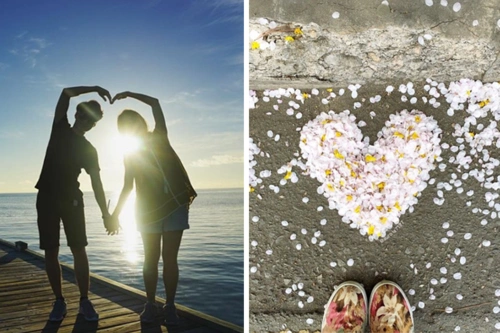 比心有多少种方式 10种不同的拍照爱心姿