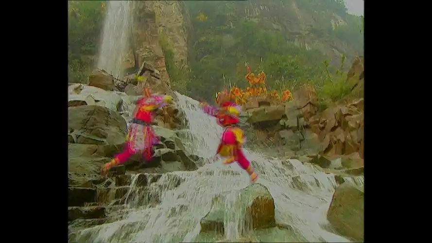 (西游记)续集播出宣传片花及央视龙形幻化台标 蚂蚁搬家(青春美少女队