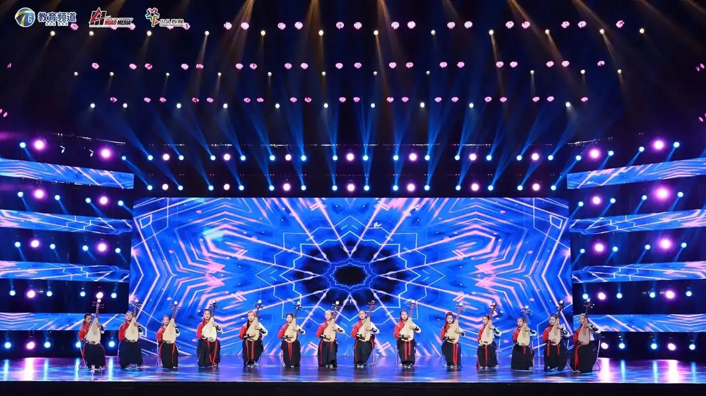 六一文艺汇演录制舞台照片.