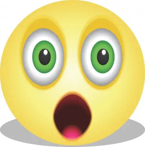 惊讶黄色表情图片