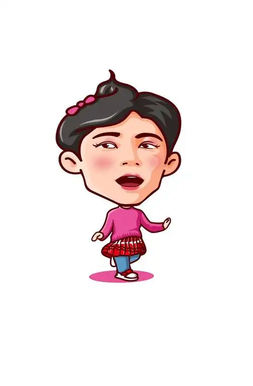 张一山柒个我q版人物海报高清图片