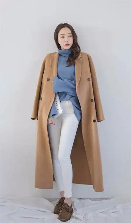 气质淑女极简风穿搭 衣服颜色搭配纯纯就很美