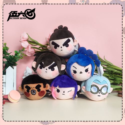 官方正版 动漫周边伍六七趴趴公仔梅花十三q版毛绒玩偶挂件礼物