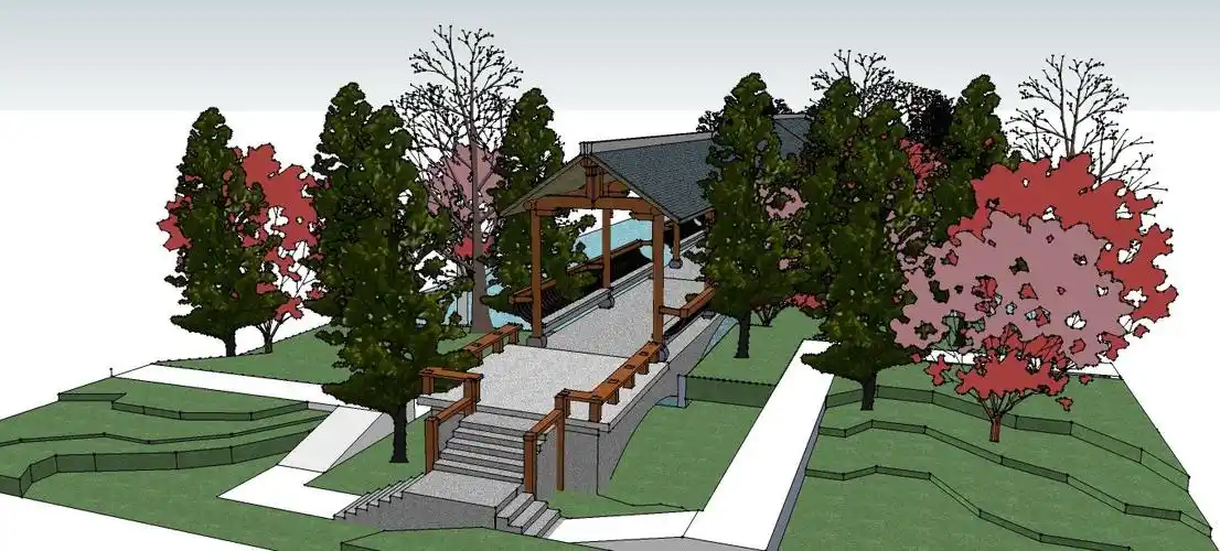 su园林模型(su园林效果图)