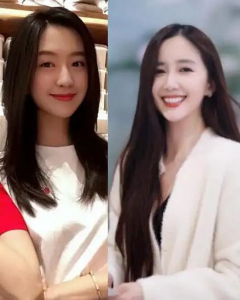 许龄月是江珊的女儿吗 许龄月和陈欣予好像对比图