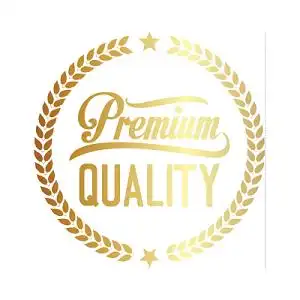 矢量手绘圆形麦穗星星金属标签