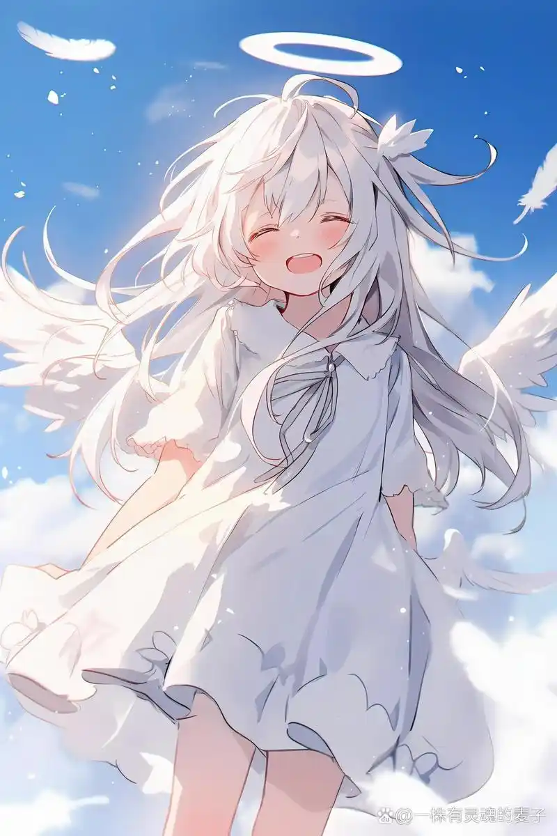 白毛赤瞳萝莉,不知道又戳中谁的xp了[三哈]#二次元美少女# #二次元美