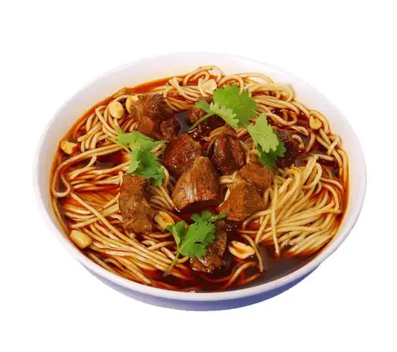 一碗美味的的牛肉重庆小面美食面条png图片免抠素材