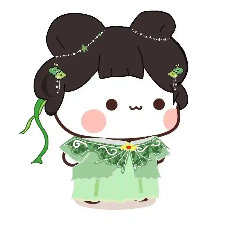 古风汉服仙女一二头像.#一二布布 #小熊猫一二 #q版 #可 - 抖音