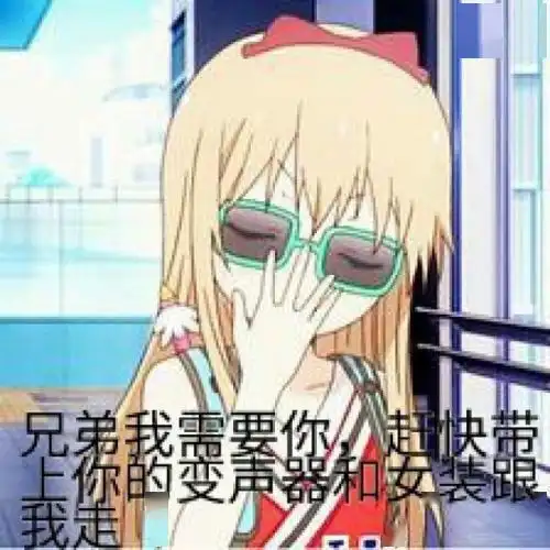 呐呐,这就是二次元吗?动漫沙雕表情包