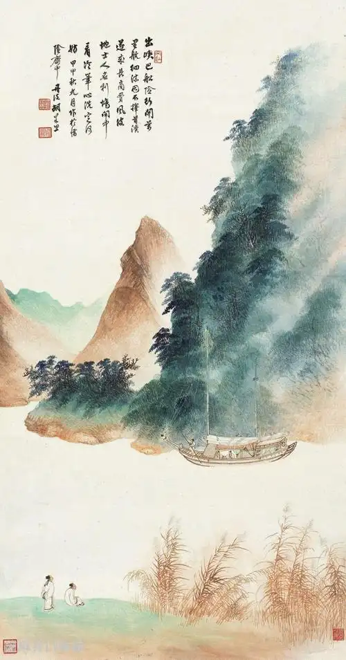 胡若思山水画