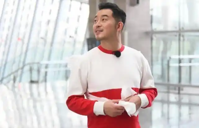 沙溢《奔跑吧》花絮,疯狂被弹下水的他多次被呛到?录完心有余悸