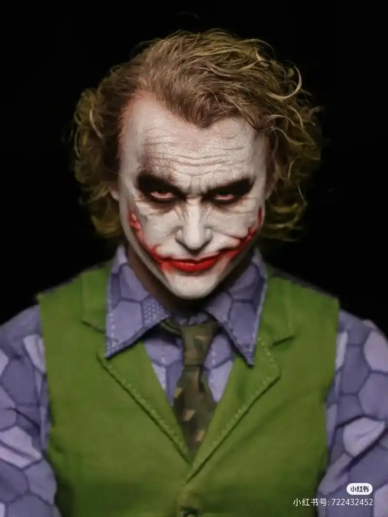 小丑希斯莱杰.#画渣日常 #人物肖像 #爱画画的孩子 - 抖音