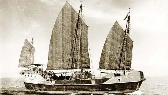 美海军舰队中竟有一艘中国帆船 还击沉过潜艇-北京时间