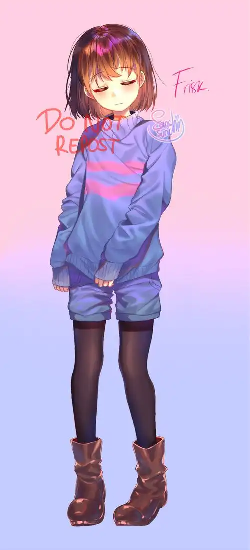 undertale传说之下精美人物图包frisk第5期