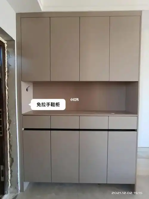 免拉手鞋柜