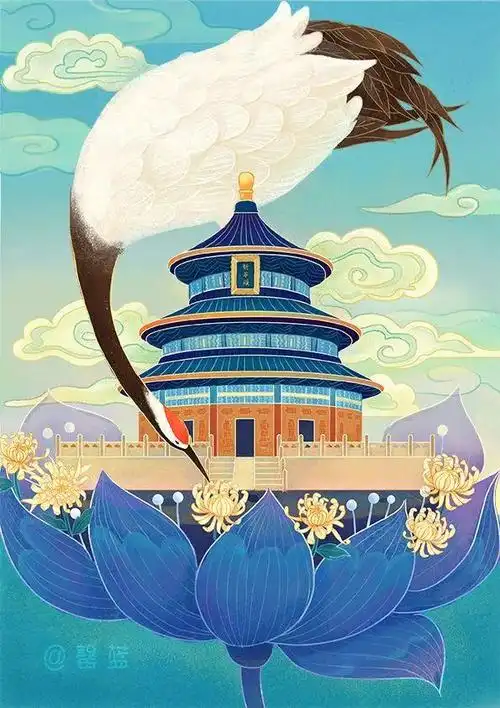 60幅插画能浓缩多少"京"华?邀你一起拆开这些"北京礼物"!