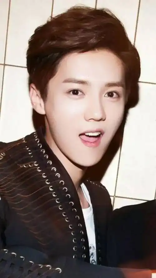 【明星】小鲜肉男歌手鹿晗手机壁纸