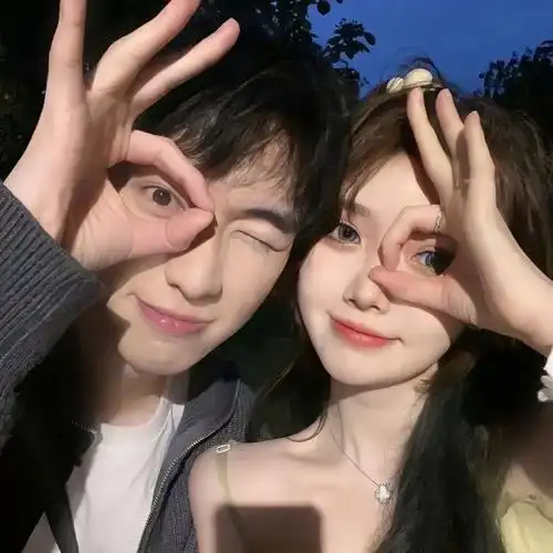 超宠老婆的情侣头像动漫 宠老婆cp情头真人一对【婚礼纪】