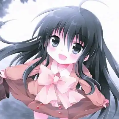 卡通女生头像仙气可爱呆萌图片