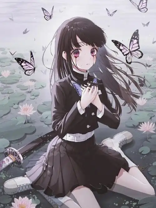 鬼灭之刃壁纸香奈乎专辑唯一的蝴蝶