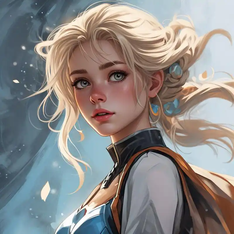 91水瓶座漫画少女头像96