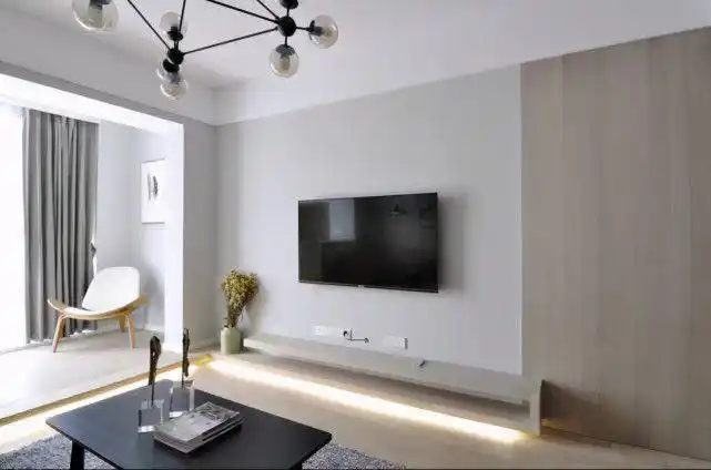 还在纠结新家客厅背景墙选择什么颜色,教你如何搭配好看|木色|乳胶漆