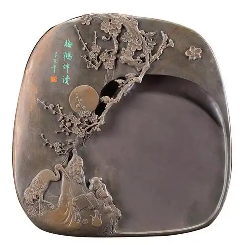 逸轩肇庆端砚董炳连名师手工精品宋坑书法高档文房四宝