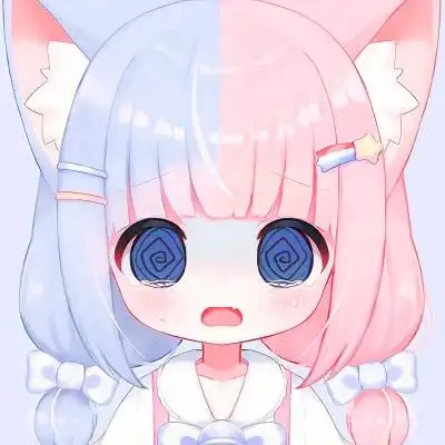 动漫女生头像可爱呆萌好看图片