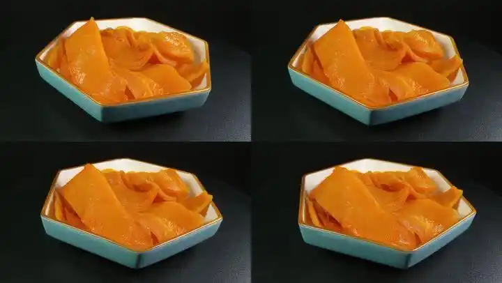 红薯薯条红薯干休闲零食4k实拍视频_3840x2160_高清视频素材下载(编号